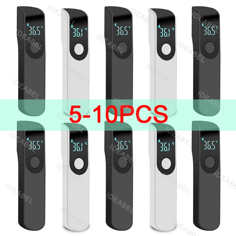 

5-10 шт. инфракрасный термометр для лихорадки, медицинский бытовой цифровой ЖК-дисплей для младенцев и взрослых, бесконтактный лазерный термометр для температуры тела, ушной термометр