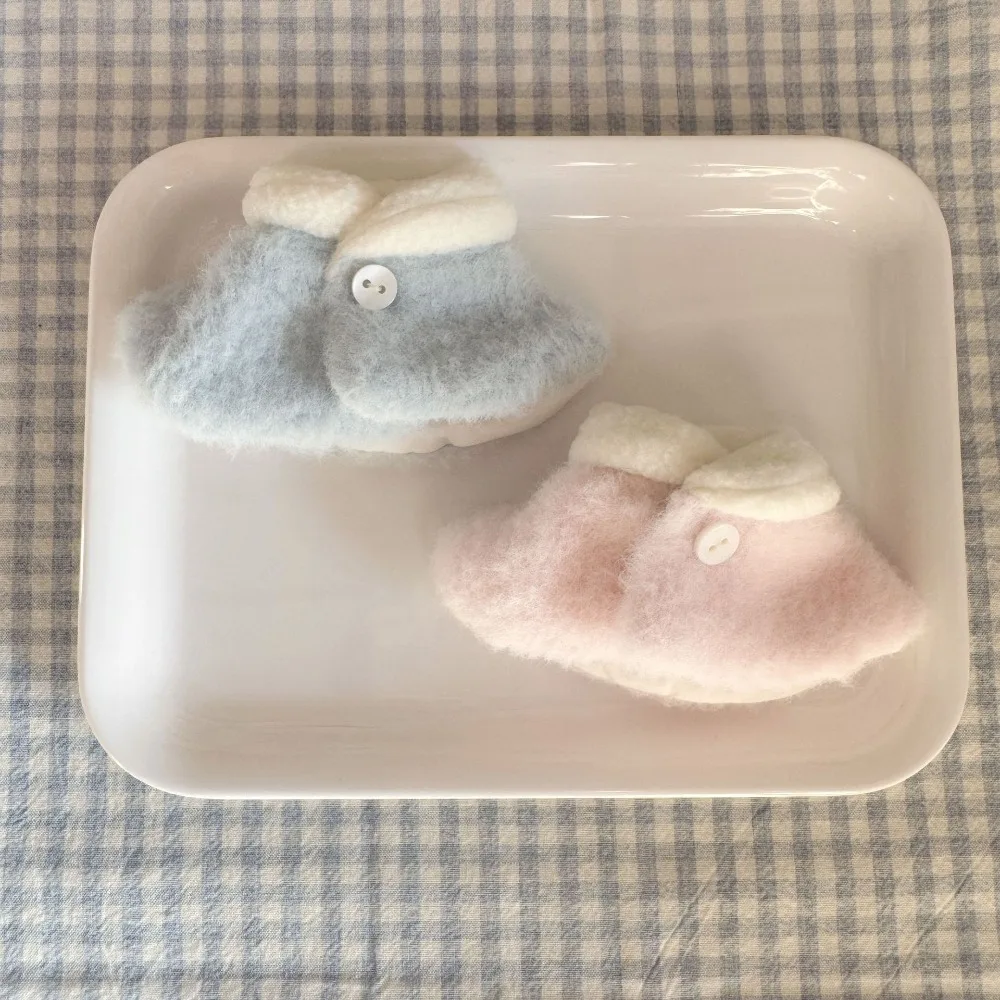 

New Macaron Outfit Doll Clothes Kawaii Cloak Checkered Cotton Stuffed Doll Fur Cloak Coat Doll Costumes Doll Accessory