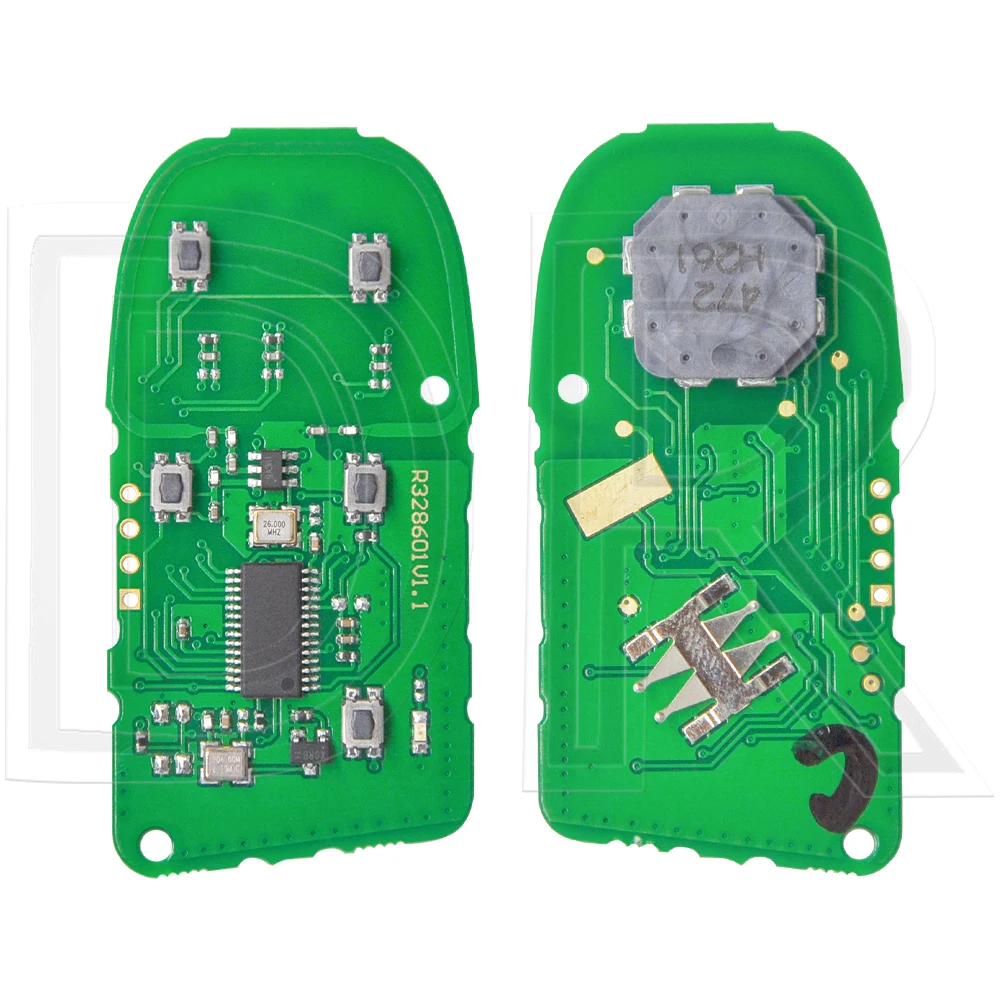 DR3 ID46 Chip 433MHz Proximity Car Remote Key For Jeep Grand Cherokee 2014 2015 2016 2017 2018 2019 2020 2021