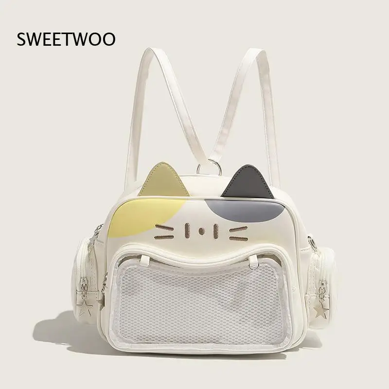 Detachable-Adjustable-Strap Wear-Resistant Pastel-Tone Teen Daily-Use Mini Bag