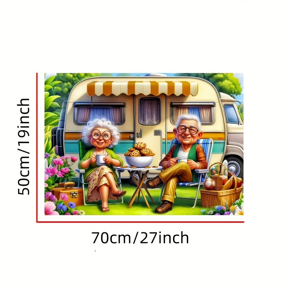 1000 قطعة من أحجية الصور المقطوعة للأجداد السعيدة - لعبة ألغاز ورقية كبيرة للبالغين، لعبة التفاعل العائلي، ديكور منزلي DIY، الدماغ C #2