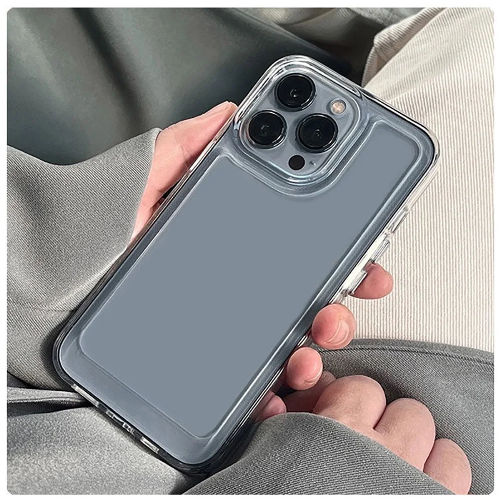 Shockproof Clear Phone Case For Samsung S24 Ultra S22 S23 S21 S20 FE Case Galaxy A54 A34 A53 A52 A24 A32 A14 A35 A72 A05 Cover image 4