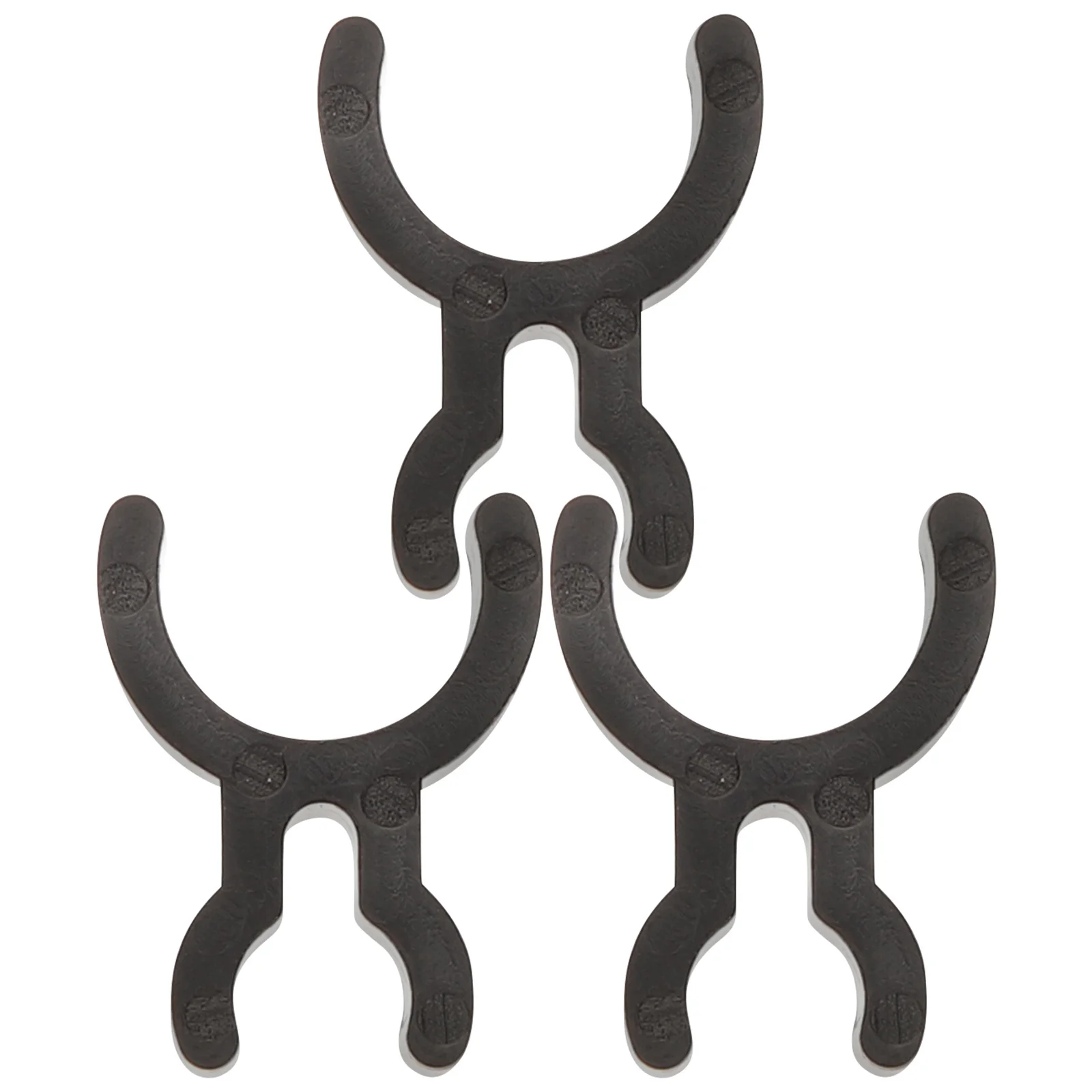 3 pezzi portapenne per tromba in ABS clip per matita in corno francese clip per penna multiuso in corno nero clip per matita in plastica per vento