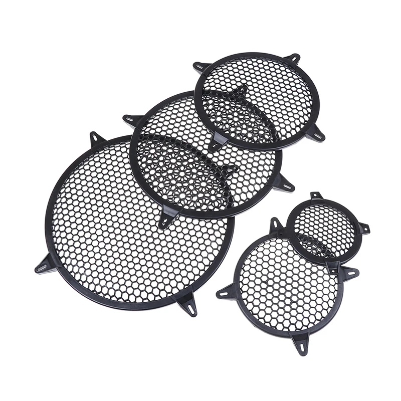 Car Audio Speaker Mesh Cover Protector 4/6/8/10/12'' Accessory Speaker Grill Guard for Car Audio System