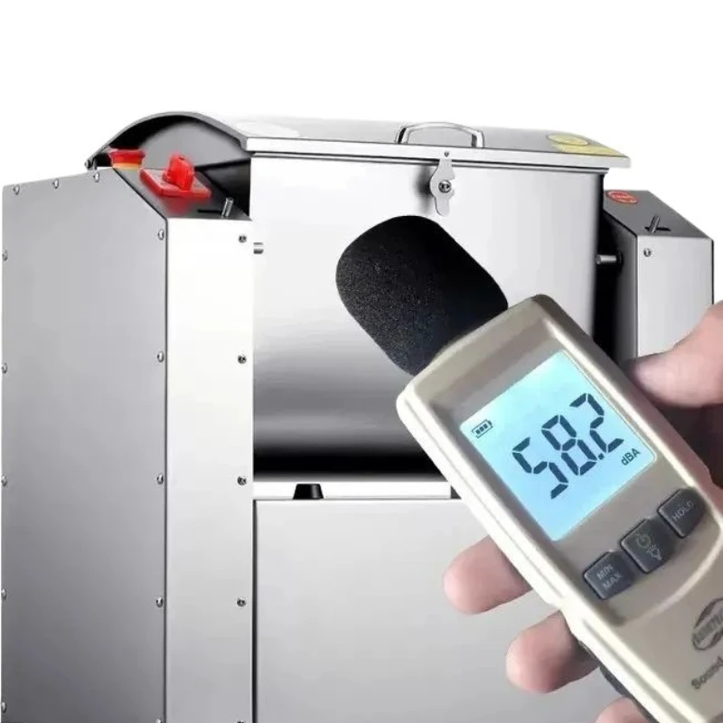 

Silent Dough Mixer Commercial Stainless Steel 3/5/10/15/25kg Automatic Kneading Mixer Small Household