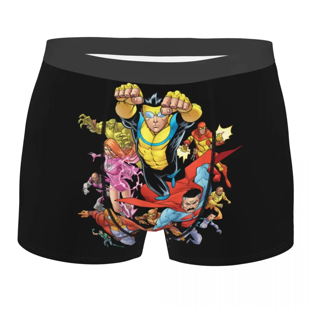 

Boxer Invincible Universe Mark Grayson Shorts Panties Briefs Men Underwear Anime Cartoon Breathable Underpants for Homme S-XXL
