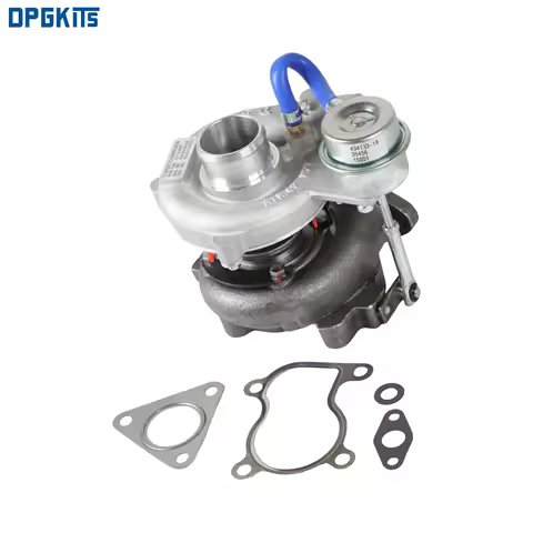 Turbocharger Turbo GT15 T15 0.35A/R For Small Engine 2-4 Cyln Mounting Flange 3-Bolt Downpipe Outlet 4-Bolt