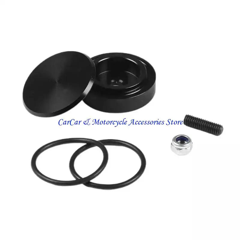 

G5AD Universal Rear Wiper Arm Cover strong Aluminum Designs easy installs Rear Windshield Wiper Plugs for Vehicle