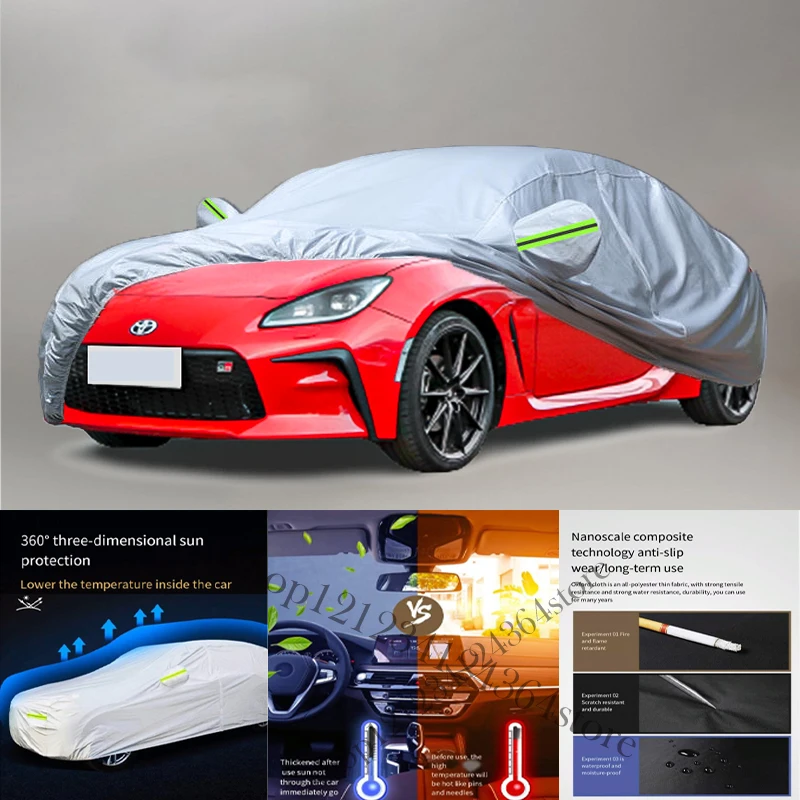 

For Toyota 86 fit Outdoor Protection Full Car Covers Snow Cover Sunshade Waterproof Dustproof Exterior Car cover