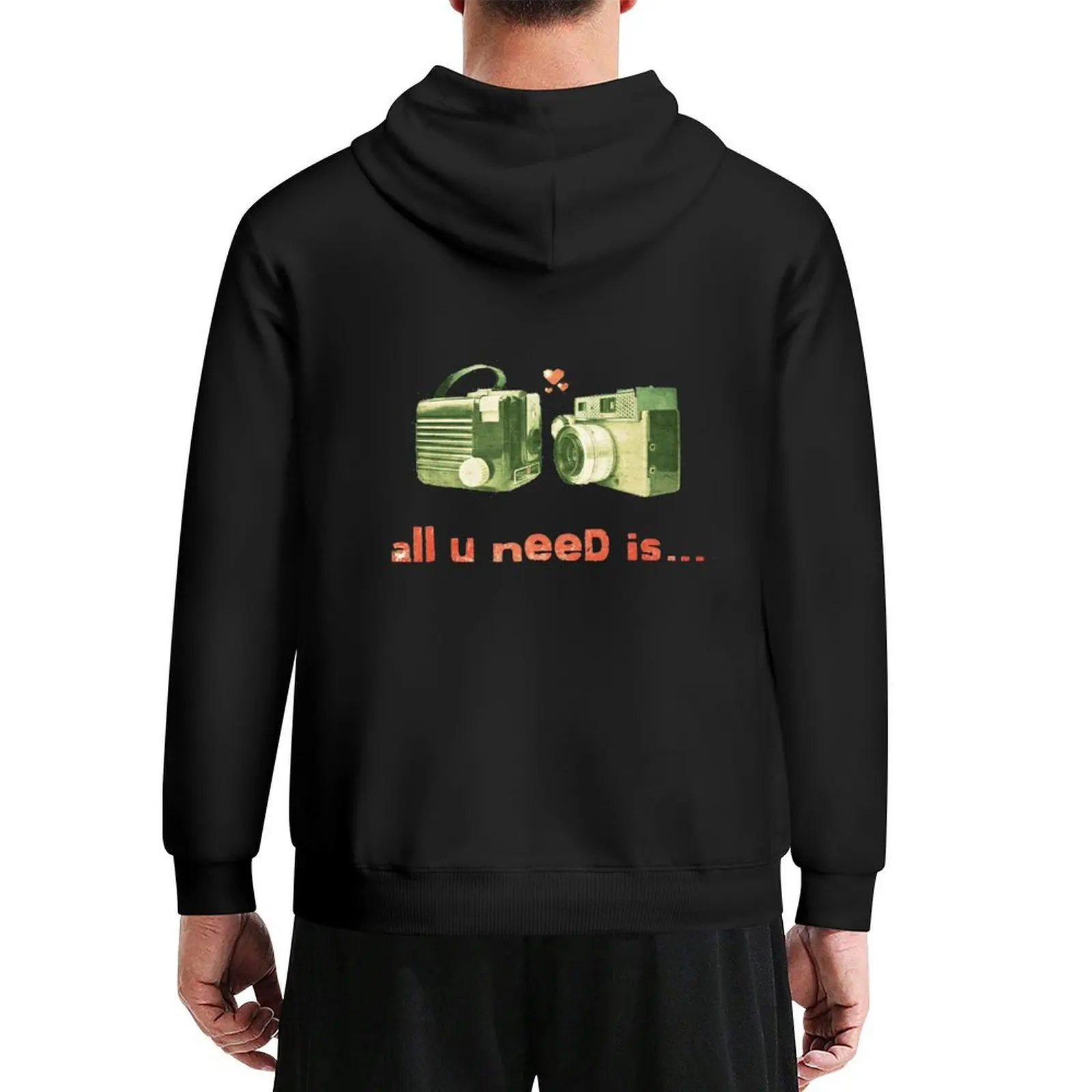 

all u need is... Hoodie men's autumn clothes autumn men's clothing anime clothes big size hoodie