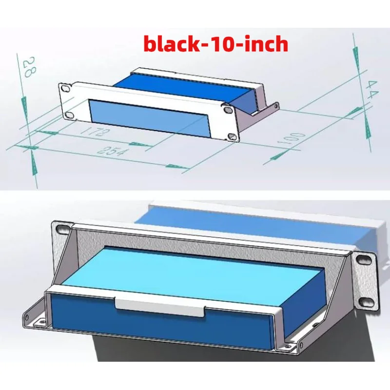 Rack Mount Bracket For TP-LINK（TL-SG2210LP）Aligns Preset Hole Positions And Supports Network Hardware Installation Within Closed