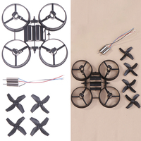 Compact DIY Mini RC Drone Frame Kit w/ 65mm Wheelbase - JJRC H36 Eachine E010 Furibee F36, Propeller & 615 Motors
