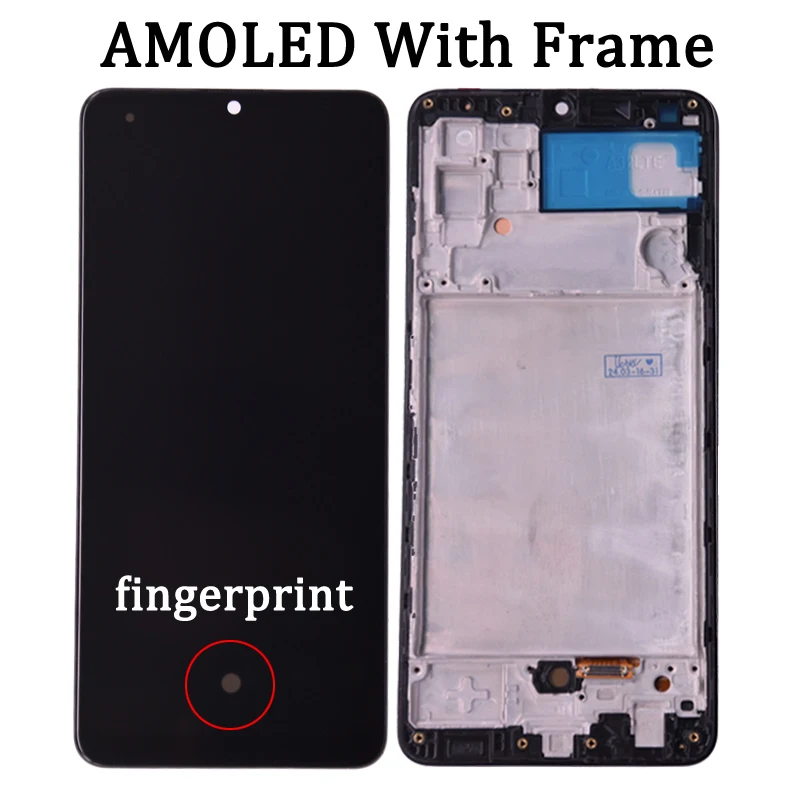 Super AMOLED For Samsung A32 4G LCD For Samsung A325 A325F SM-A325F/DS LCD Display Frame Touch Digitizer Screen