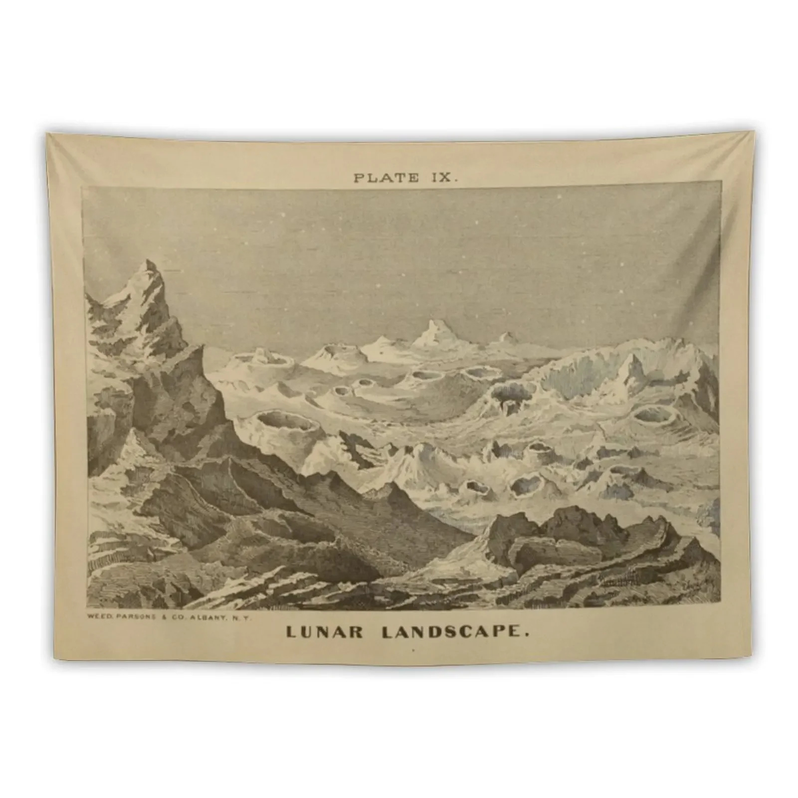 

Lunar Landscape Tapestry Decor For Bedroom Kawaii Room Decor Home Decoration Tapestry