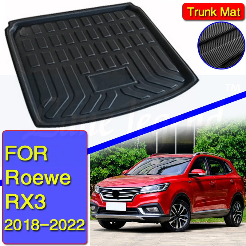 

Tray Boot Liner Cargo Rear Trunk Cargo Mat Floor Carpet Mud Kick For Roewe RX3 2018 2019 2020 2021 2022