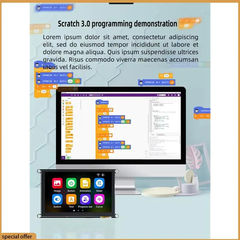 

A68Z 5 Inch Touchscreen Onboard ESP32 Development Board 5Inch Display LCD Display Module