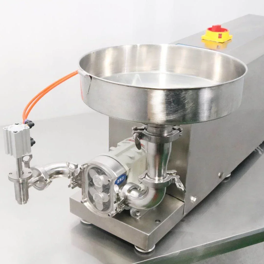 Food grade high viscosity honey and chocolate transfer stainless steel rotary lobe pump