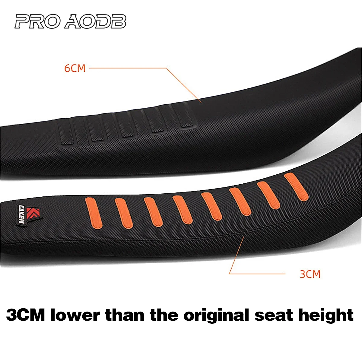 Asiento reductor de motocicleta, sillín antideslizante, impermeable, 30mm, para KTM, EXC, EXCF, SXF, XC, XCF, XCW, 125, 250, 300, 450, 2020-2023