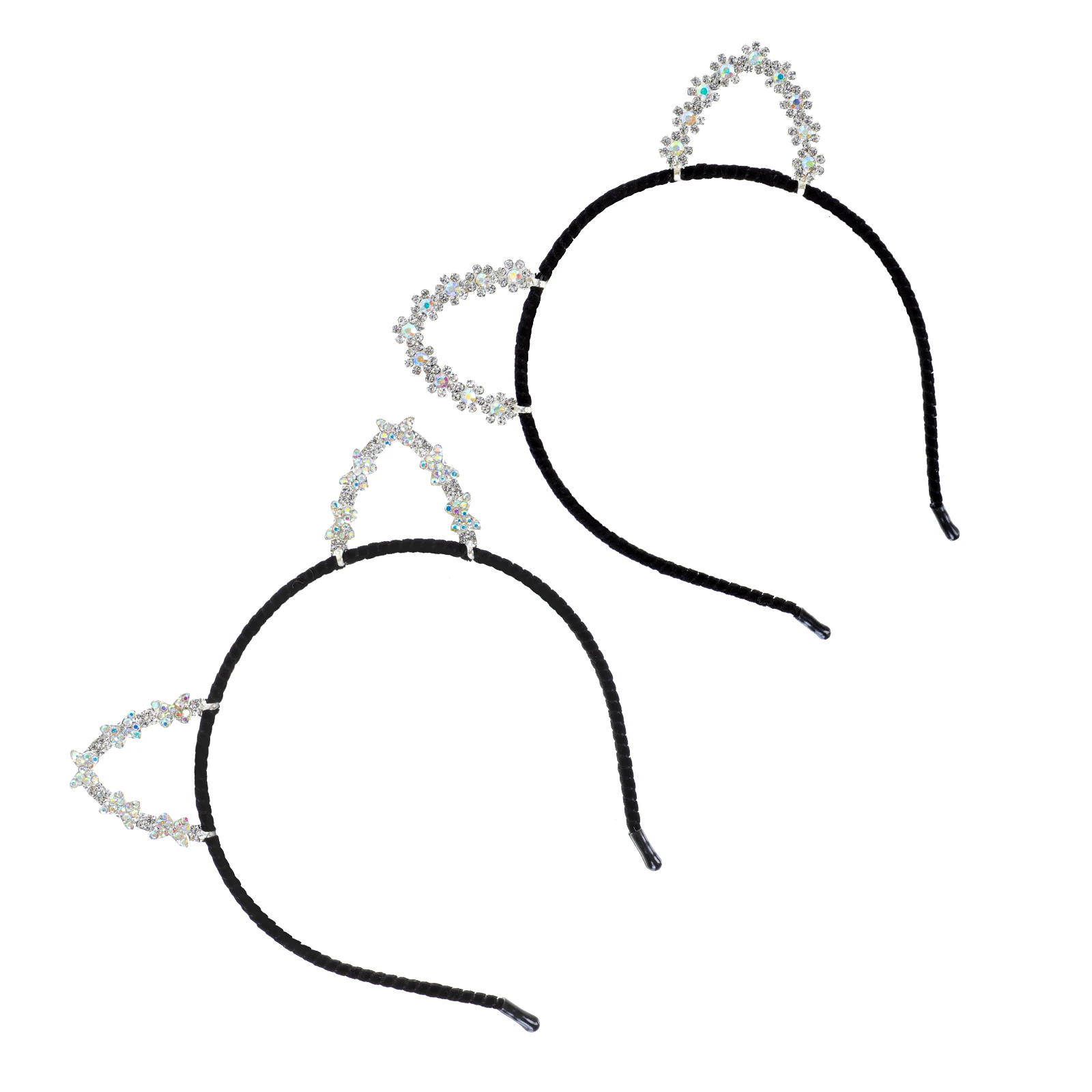 

2 Pcs Headbands for Cat Ears Cat's Hair Hoop Charming Costume Cosplay Accessories Hairpiece