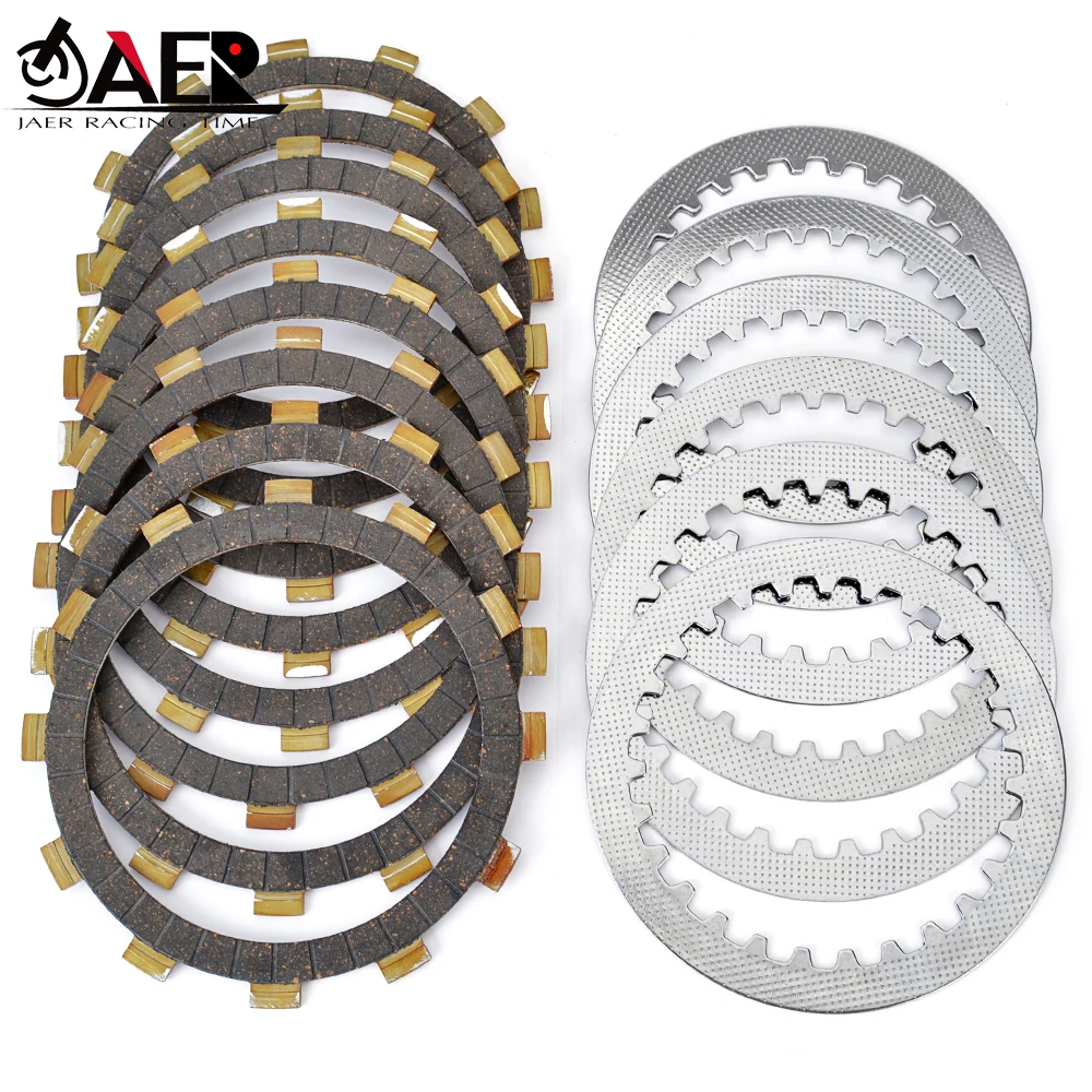 Motorcycle Clutch Friction Disc Plate Kit for Yamaha 5Y1-16321-00 583-16321-00 360-16325-00 SR400SP SR400LTD SR400