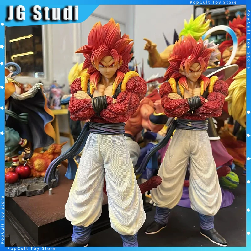 

Новая фигурка JG Studio Dragon Ball SSJ4 Gogeta, аниме-фигурка, 32 см, статуя из ПВХ, украшение для рабочего стола, коллекция, модель, подарки, игрушки