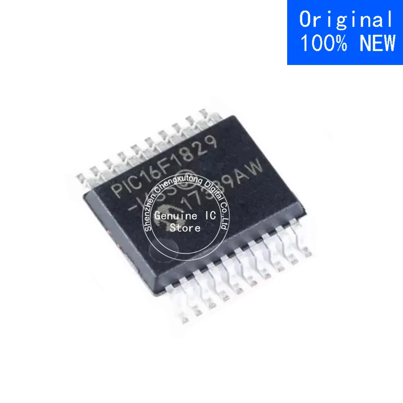 

2pcs/lot PIC16F1829-I/SS PIC16F1829 I SS SSOP New Original Genuine Ic