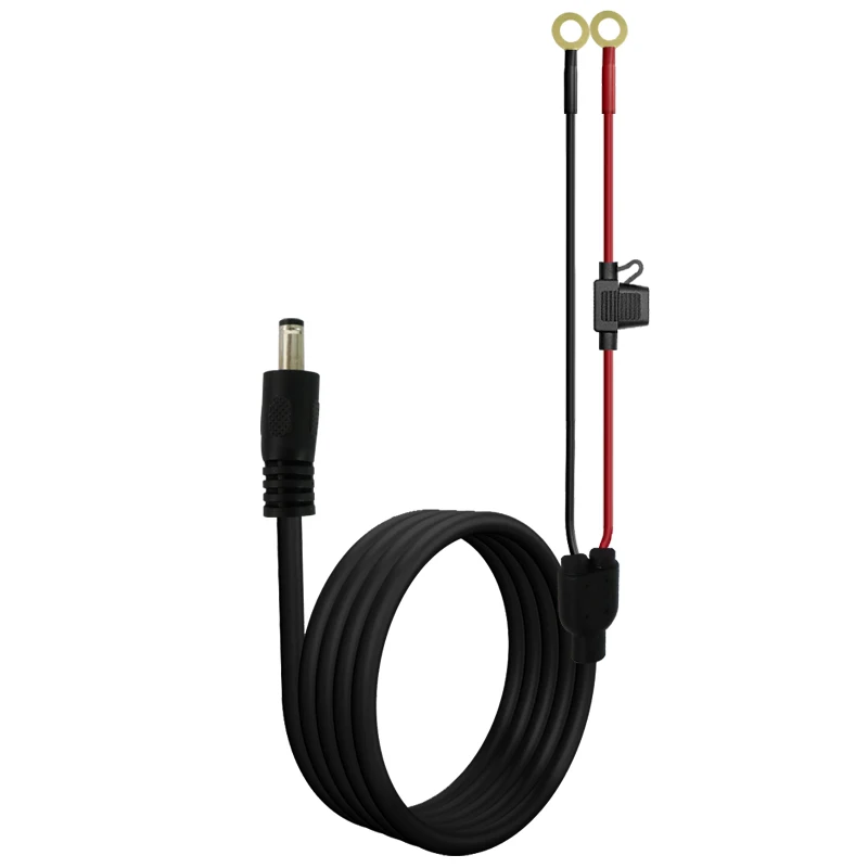 

Для удлинительного кабеля Starlink Mini O Ring с разъемами постоянного тока, кабель питания с прямой батареей 16AWG и держателем предохранителя ATC/ATO (16,41 фута)