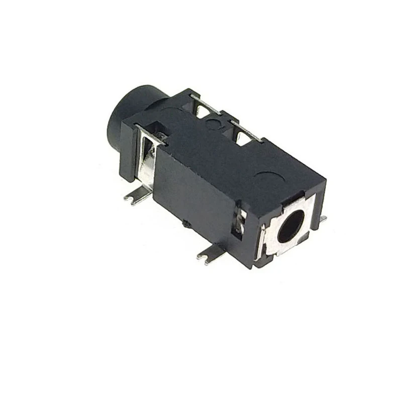 10Pcs PJ-327D PJ-327A new 3.5MM inner diameter headphone socket interface, with three functions, 5-pin patch and 2 fixed pillars