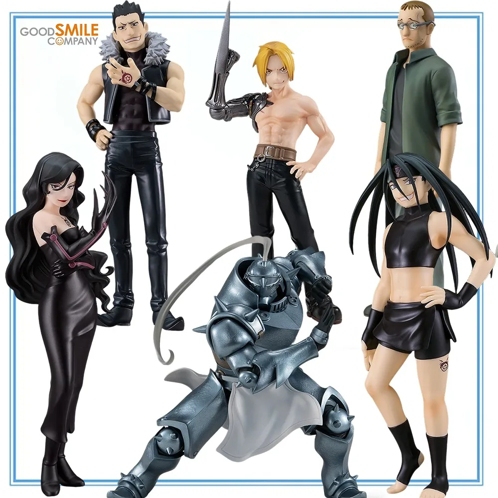 

100% Original in Stock Good Smile Company Pop Up Parade Alchemist Envy Edward Elric Greed Shou Tucker Lust Alphonse Elric