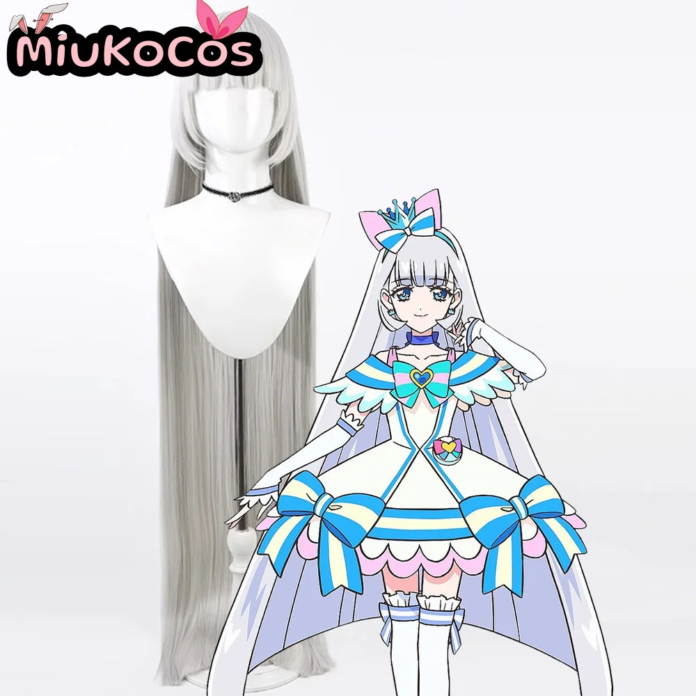 

В НАЛИЧИИ Nekoyashiki Yuki Cure Nyammy Косплей Парик MiukoCosplay Anime Wonderful PreCure! Косплей