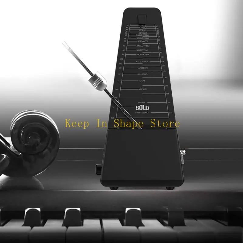 U1JC Mechanical Metronome for Piano Guitar Drums Bass Track and Gift