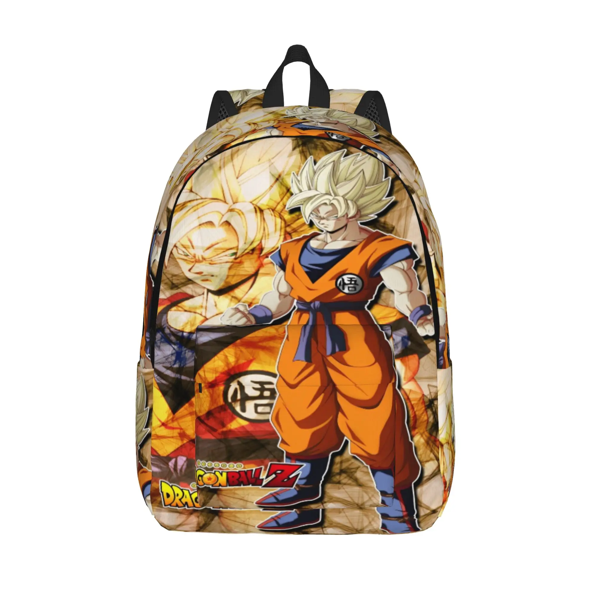 

dragon goko dragonballz dragonball Backpack for Men Women Fashion High School Work Daypack Laptop Shoulder Bag Sports