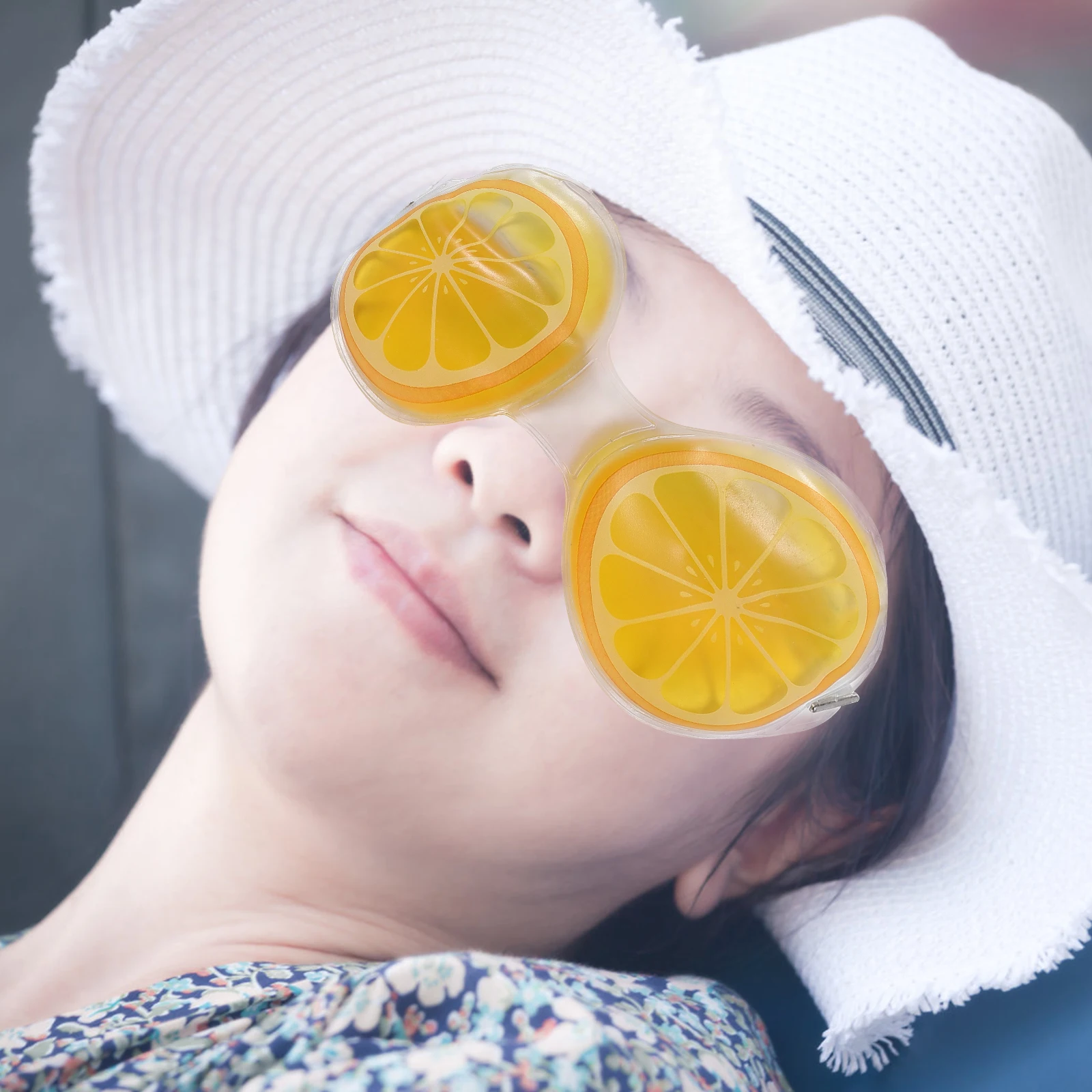 

4 Pcs Gel Eye Mask Cooling PVC Reusable Kids Adults Summer Breathing Cold Hot Compress Relieves Puffiness Dark Circles Headaches