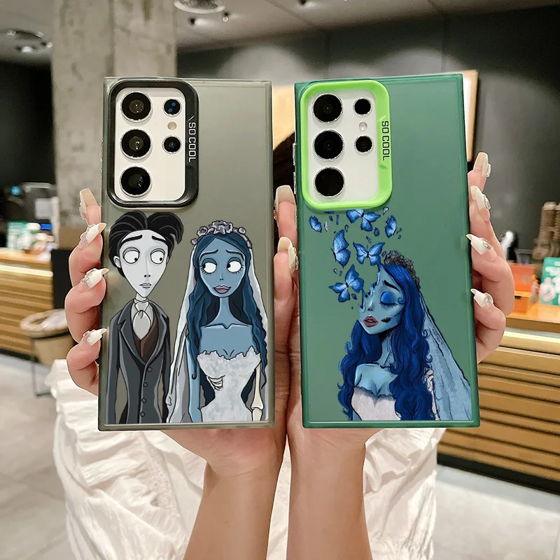 Cartoon The Nightmare Before Christmas For Samsung Note 20 S20 S21 S22 S23 S24 FE Plus Ultra 5G Colorful Phone Case Soft Cover