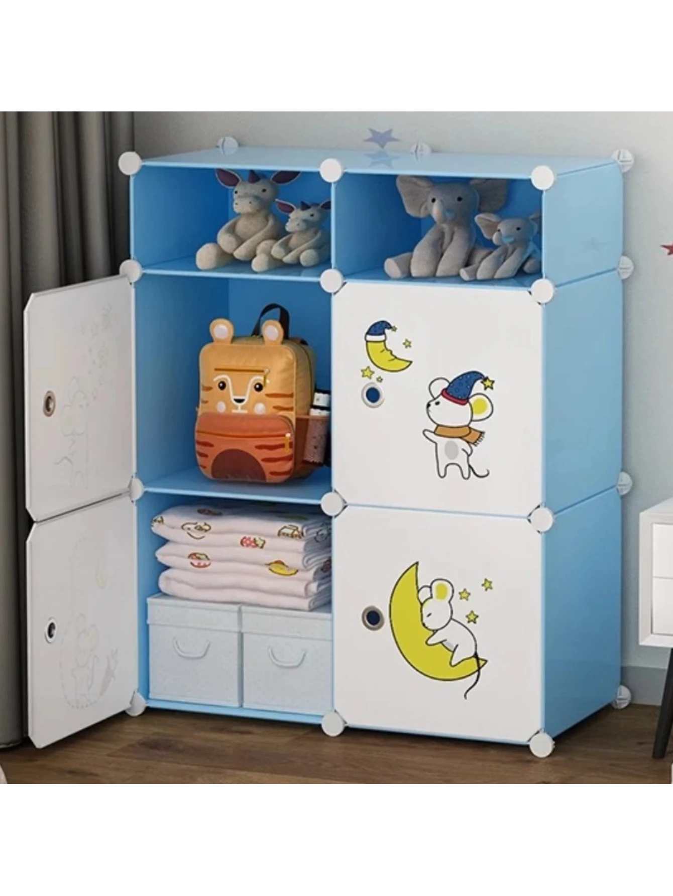 

Hotel Furniture Put Together Modern Wardrobe Drawers Quality Plastic Nordic Clothes Closet Drawers Organizer Display Armario