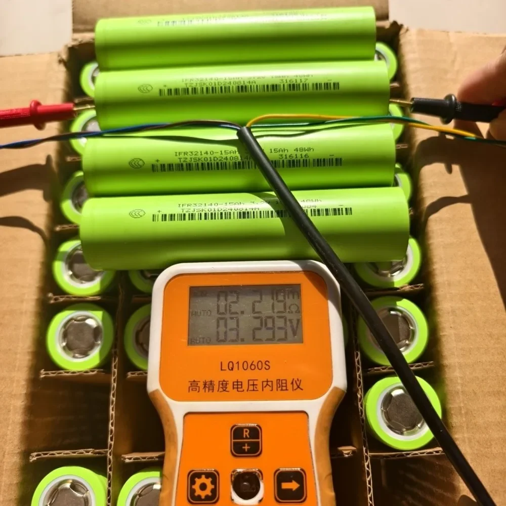 32140 LiFePO4 Аккумулятор 3,2 В 15 Ач DIY 12 В 24 В 36 В Мощный аккумулятор 15000 мАч