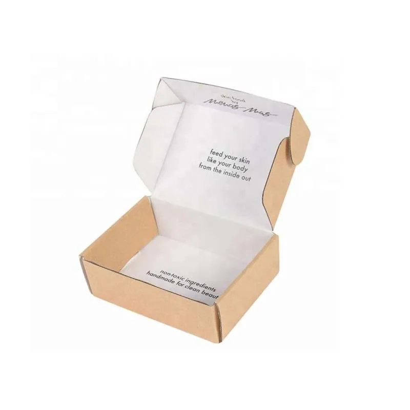 Individuelles Logo Extra Harte Flugzeug-Geschenkboxen Beidseitiger Farbdruck Geschenkboxen Kosmetik E-Commerce Maßgefertigte Faltbare Papierbox