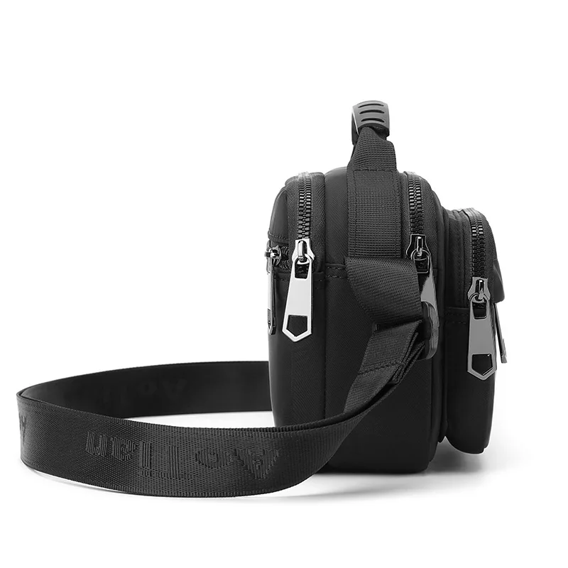 حقيبة يد صغيرة للكتف بتصميم أفقي لحمل الهاتف المحمول للأشخاص في منتصف العمر وكبار السن، أنيقة وبسيطة