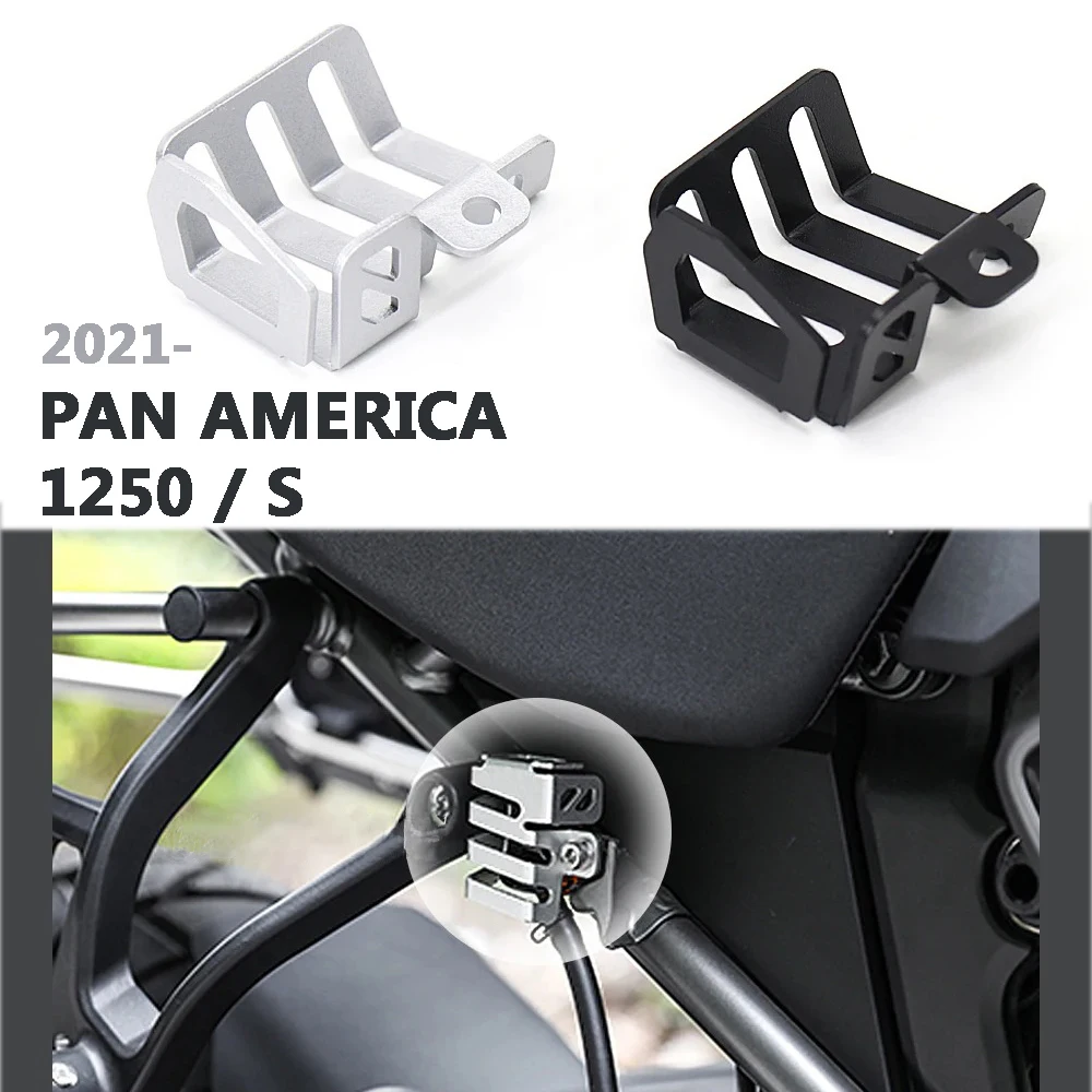 

2021-2022 Motorcycle Rear Brake Fluid Reservoir Guard For Pan America 1250 1250S PA 1250 S Protection Cover PA1250 Accessories