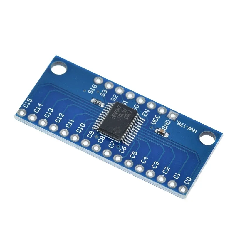 

1-10pcs CD74HC4067 16-Channel Analog Digital Multiplexer Breakout Board Module For Arduino