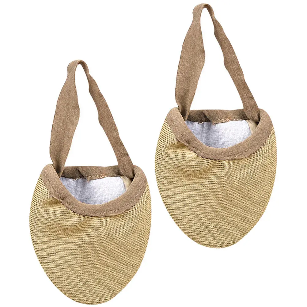 

Пара невидимых накладок-подушечек для пальцев ног и передней части стопы для йоги, танцев, защиты пяток и балета