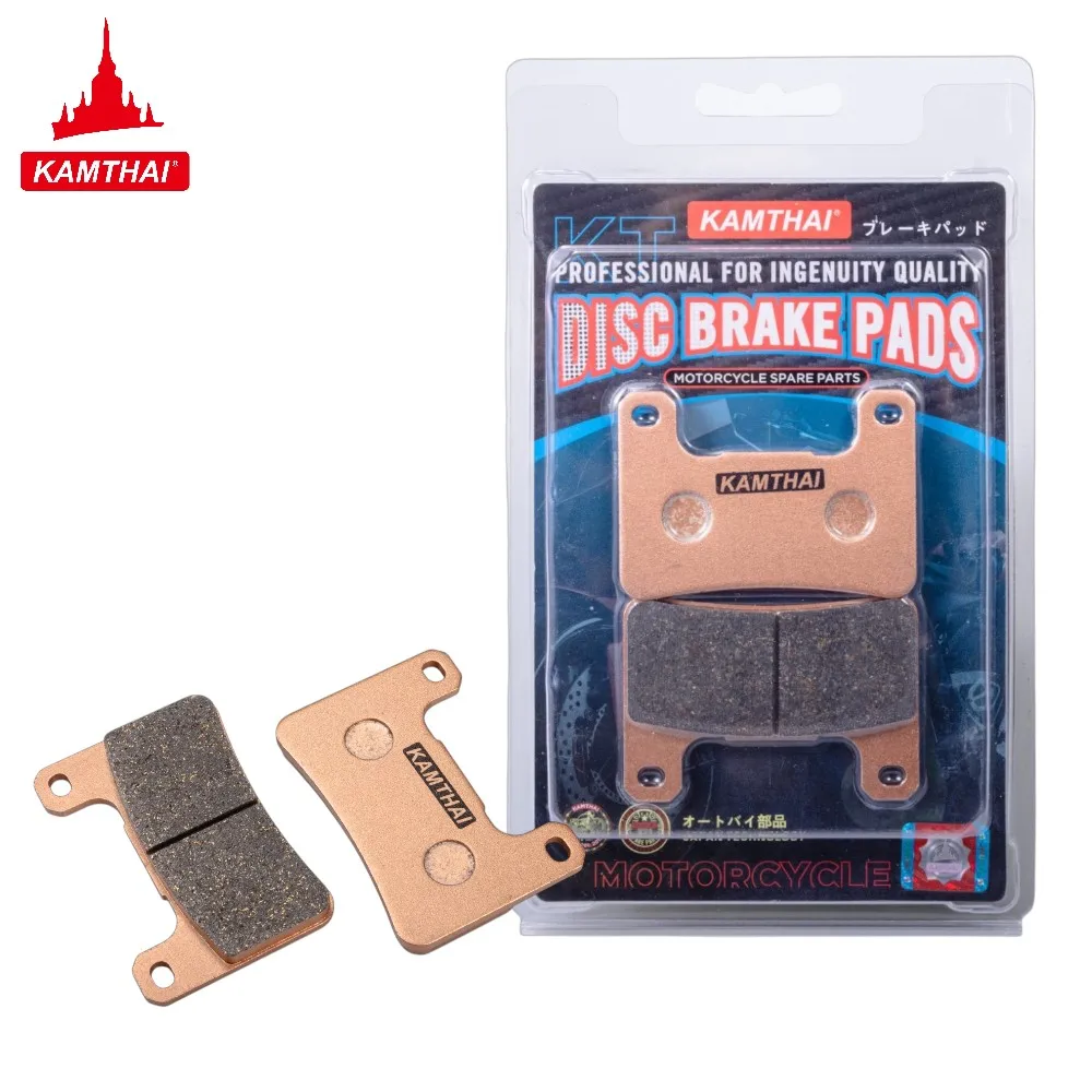 KAMTHAI Motorcycle Brake Pads for  Kawasaki Z 900 RS ZX10R Z1000 Z1000SX SX ZX10 ZX10R Benelli TnT 1130 TREK 06-10 CM66 Racing