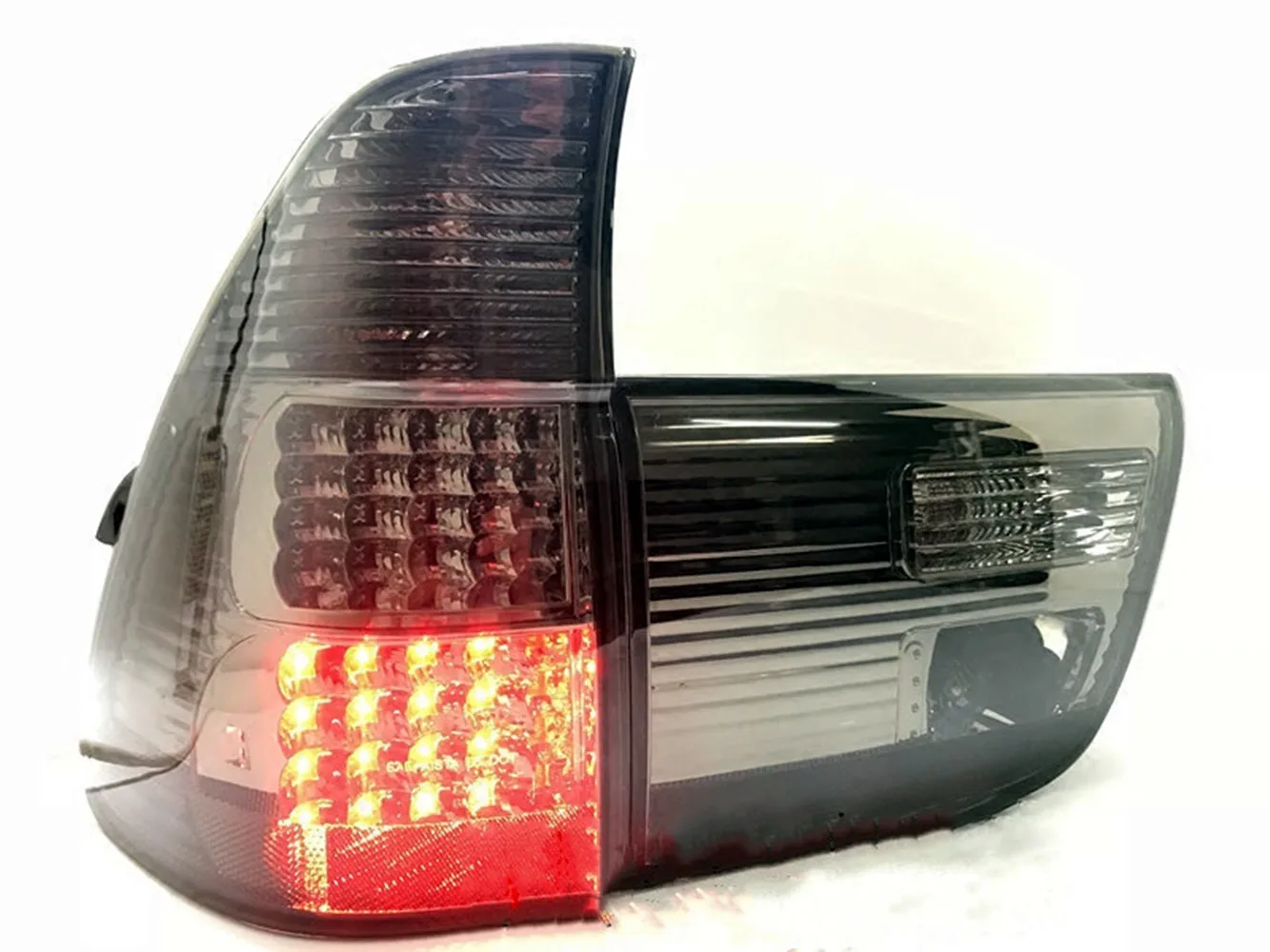 eOsuns led rear light reverse brake turn signal assembly for BMW X5 E53