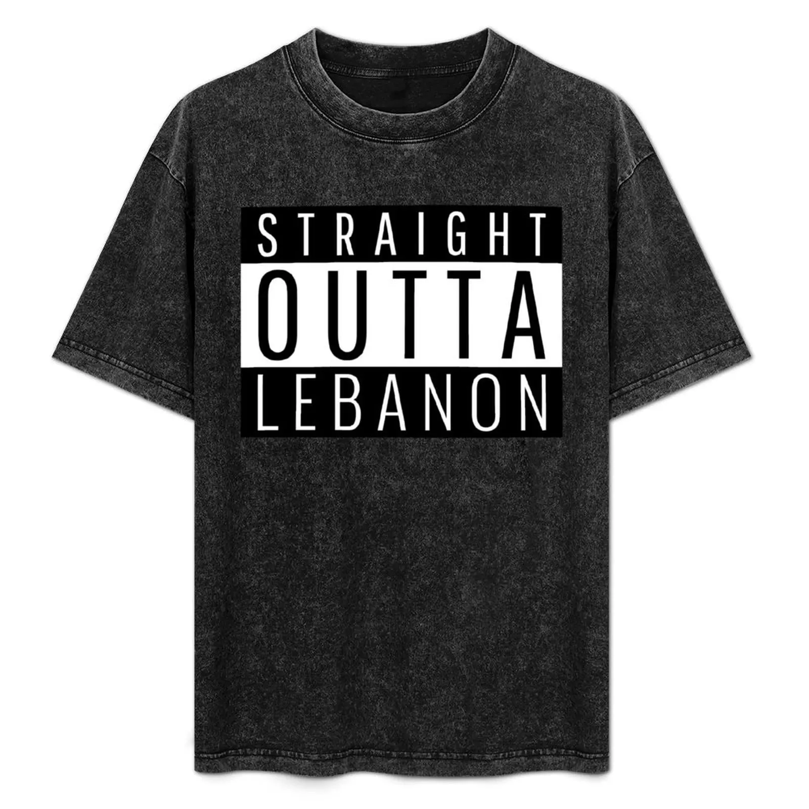 

Straight Outta Lebanon T-Shirt Durable Work Wear T-Shirt