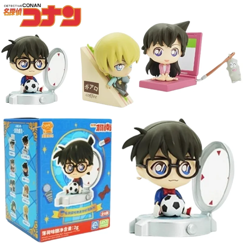 

Детектив Конан Рэйчел Мур Kudou Shinichi Q Edition фигурка слепая коробка креативный высококачественный DIY мультяшный настольный орнамент подарки