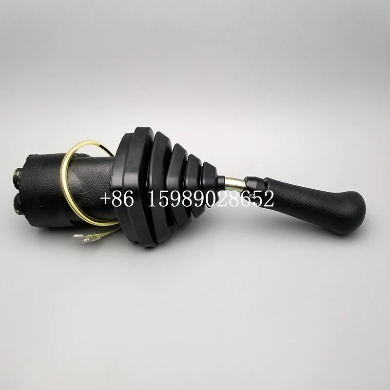 

Handle Joystick Remote Control Valve For Kawasaki Original Excavator SK55/SK70/SK75 SH125 With 6 Holes