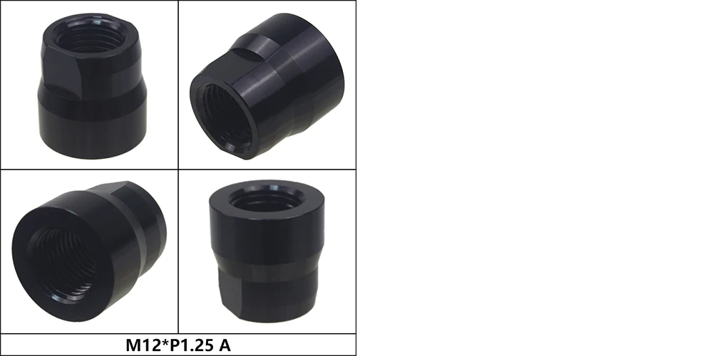 HEPPE MTB Rennrad Steckachse Mutter M12 M14 M15 Gewinde Achsmuttern Fahrradnabenrohr Welle Spießkappe für P1.0/1.25/1.5/1.75mm Thru Alxe – Detail 23