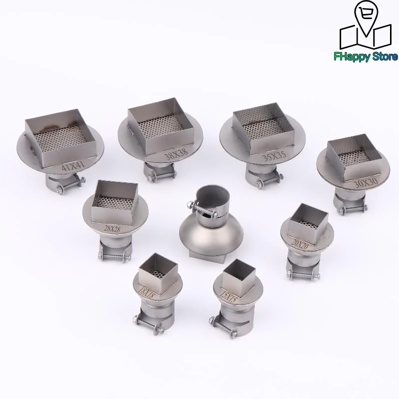 BGA Nozzle SMD Welding Nozzle 850 Hot Air Gun Welding Station Nozzles For WEP YIHUA 853AAA SAIKE ATTEN 909D 858D