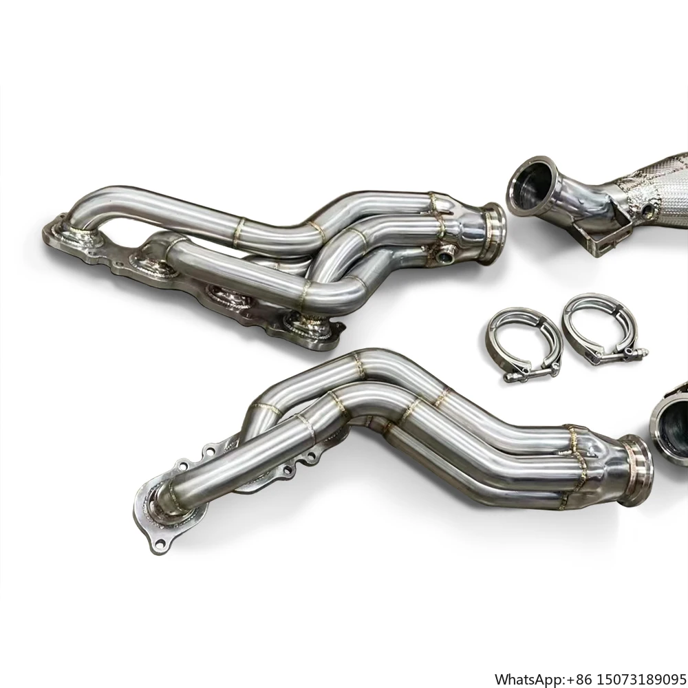

For C63 W204 6.2L 2012-2015 Factory Direct High Performance Exhaust Manifold Header Downpipe