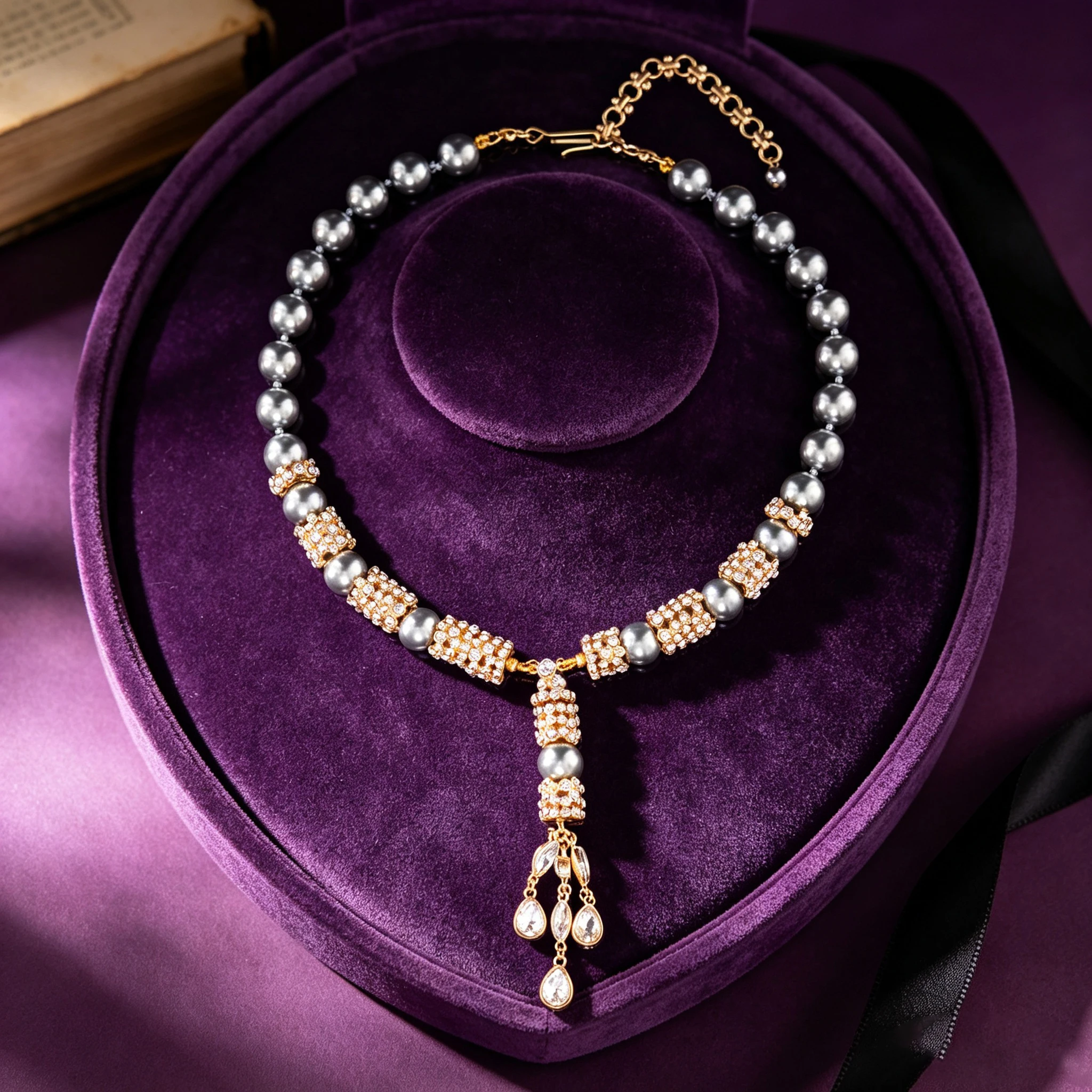 fashion-vintage-heavy-industries-zircon-pearl-necklace-for-women's-jewelry-necklace